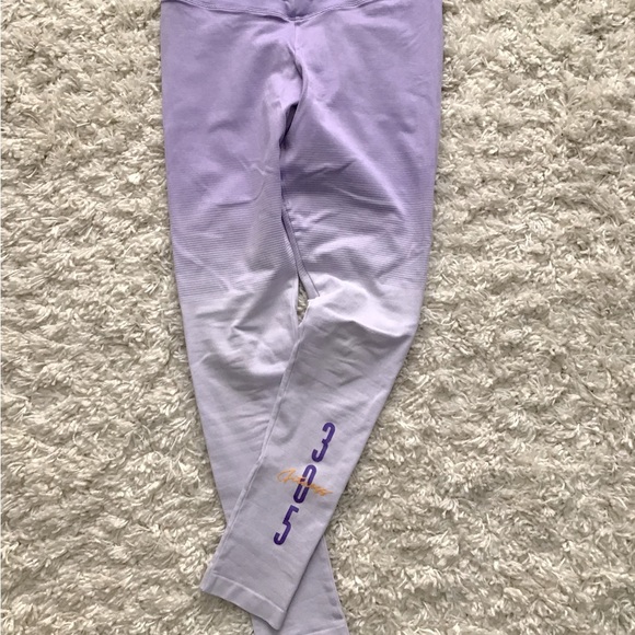 NUX Purple Ombré Leggings - Picture 5 of 6